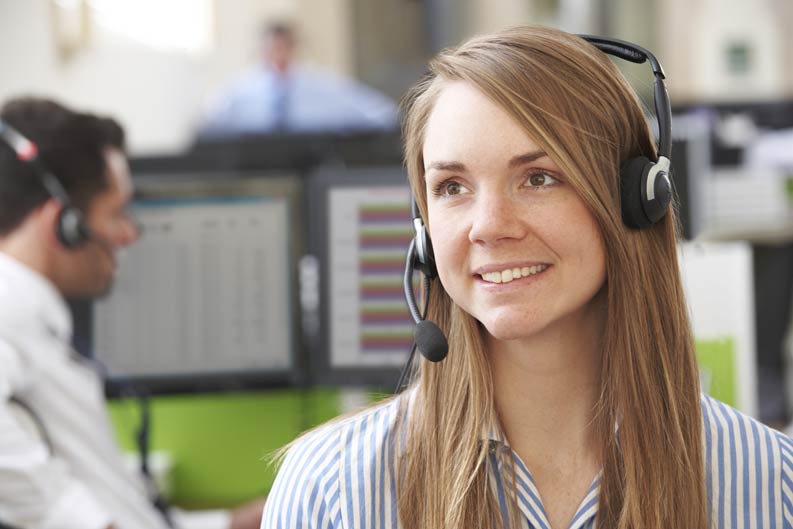 Callcenter Agentin aus Thüringen im Gespräch