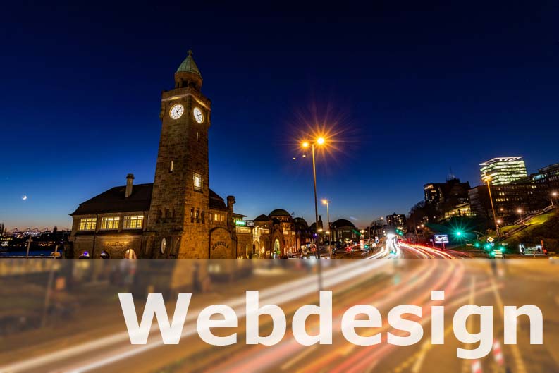 Webdesign - Hamburger Ansicht
