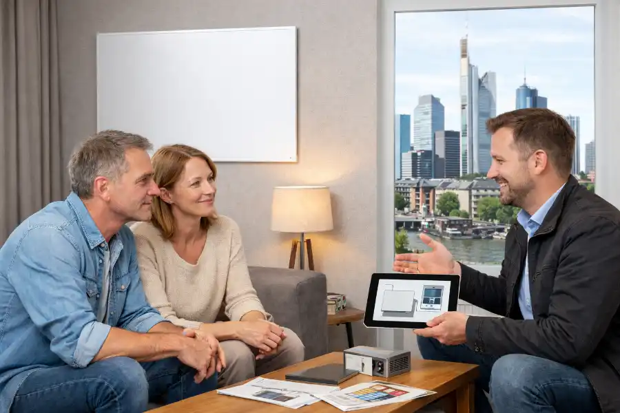 Beratung und Installation einer Infrarotheizung in Hessen