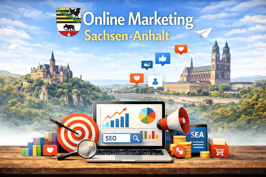 Online Marketing in Sachsen-Anhalt mit SEO, SEA und Social Media Strategien
