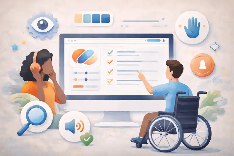 Barrierefreies Grafikdesign und Accessibility