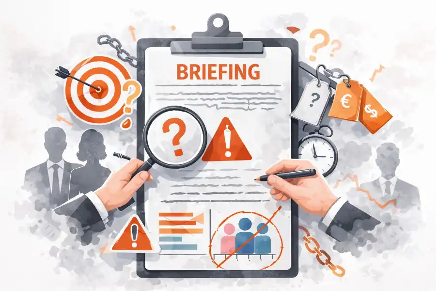 Unklares Briefing führt zu Problemen in Werbekampagnen