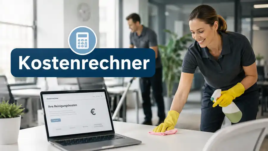 Büroreinigung Kostenrechner zur Schätzung von Reinigungskosten