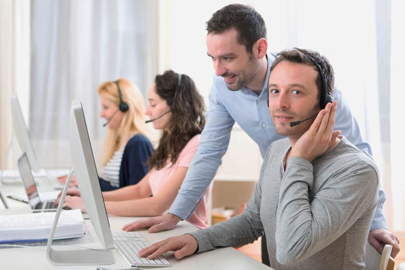 Ein Callcenter ist gesucht