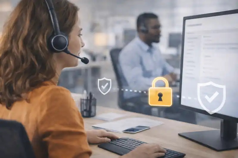 Datenschutz im Telefonservice im Arbeitsalltag