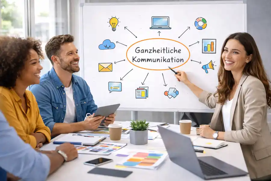 Ganzheitliche Kommunikationsstrategie in einer Werbeagentur