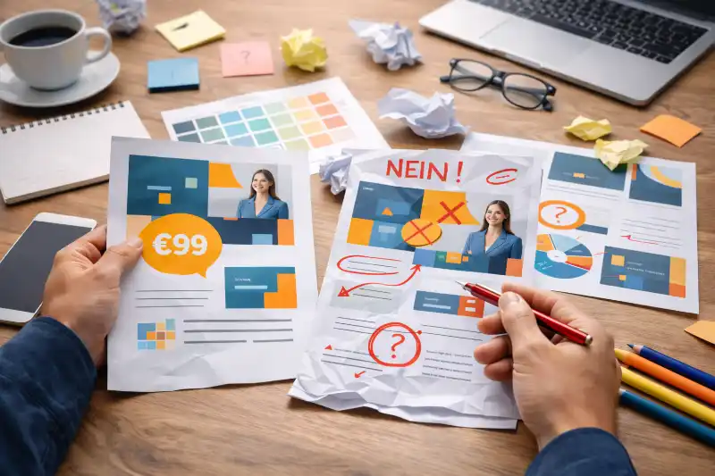 Folgekosten durch günstiges Grafikdesign