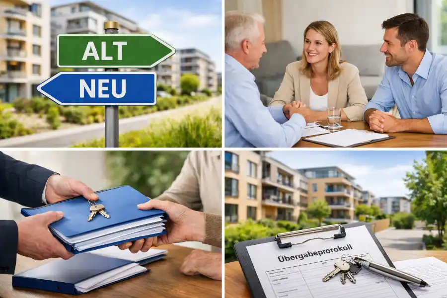 Wechsel der Hausverwaltung bei einem Wohnobjekt