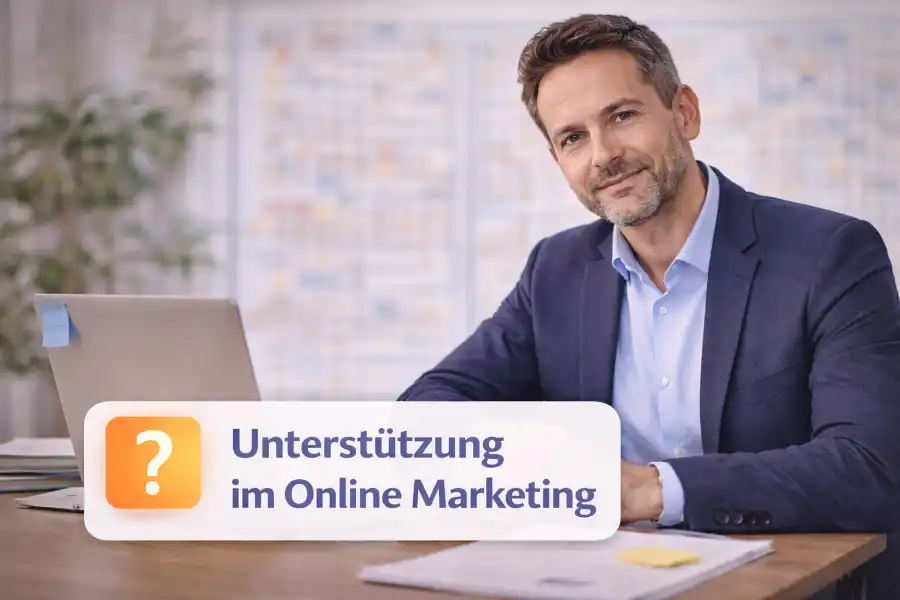Unternehmerin sucht Orientierung beim Online Marketing