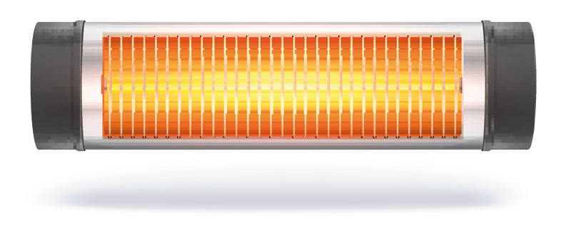 Abbildung Infrarotstrahler, elektrisch