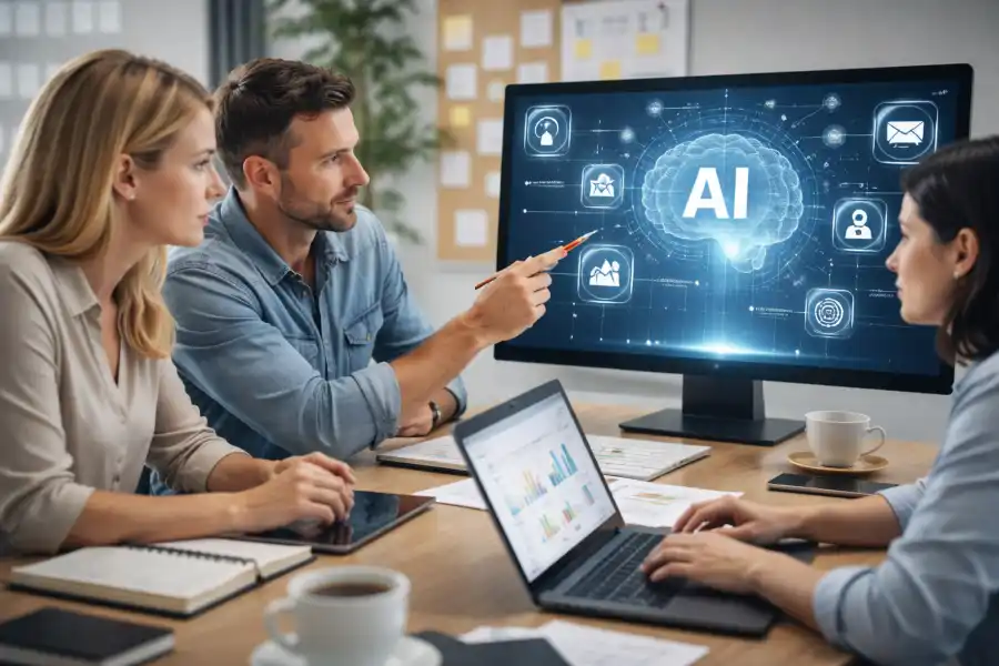 Künstliche Intelligenz unterstützt strategische Arbeit in Werbeagenturen