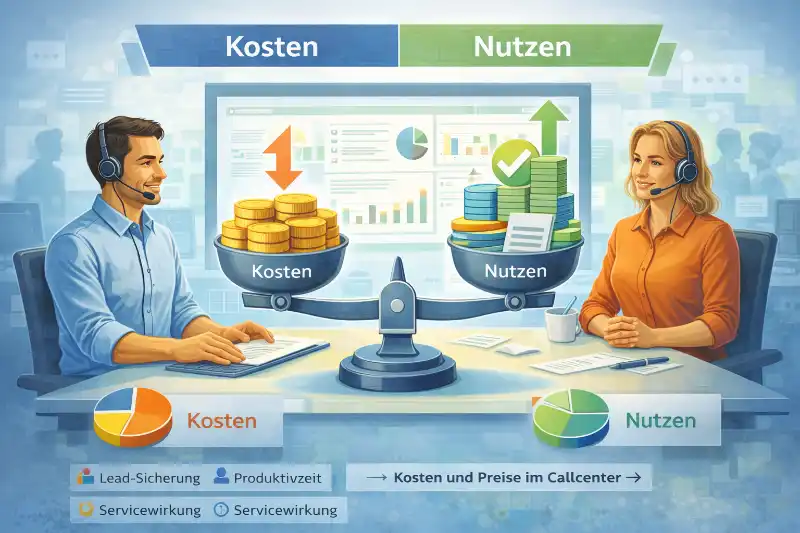 Kosten und Nutzen eines Callcenters im modernen Telefonservice
