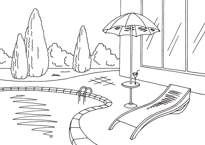 Faktoren für die Kosten eines Pools
