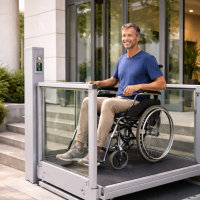Plattformlift für Rollstuhl