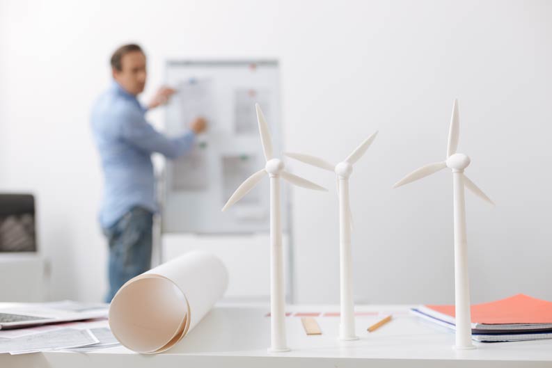 Großwindkraftanlagen Planung mit dem Energieberater