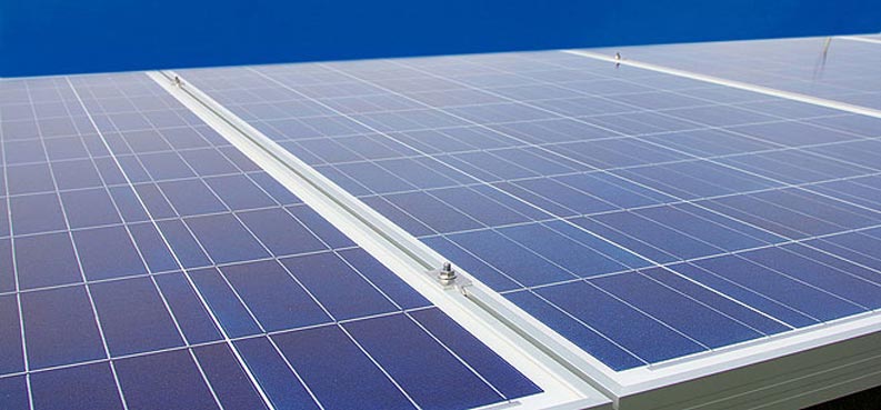 PV Solaranlagen Module zur Stromerzeugung Module einer Photovoltaik Anlage