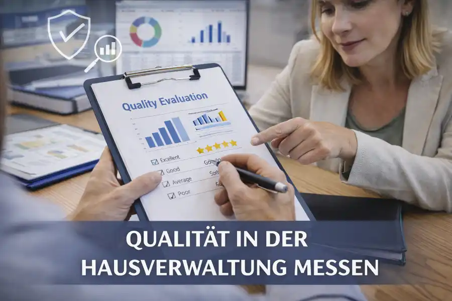 Qualitätsbewertung einer Hausverwaltung anhand klarer Kriterien