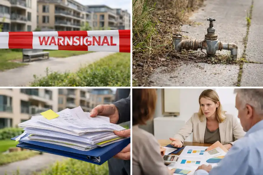 Warnsignale einer schlechten Hausverwaltung im Wohnobjekt