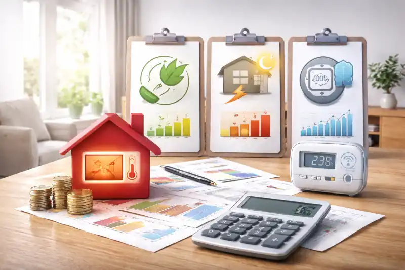 Vergleich verschiedener Stromtarife für den Betrieb einer Infrarotheizung