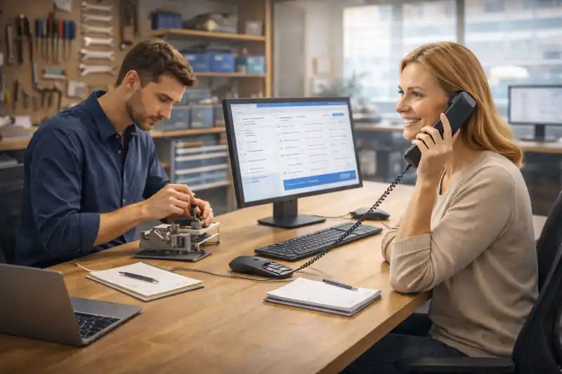 Telefonservice für kleine Teams zur besseren Erreichbarkeit