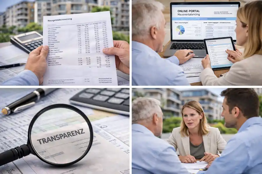 Transparente Abrechnung durch eine Hausverwaltung