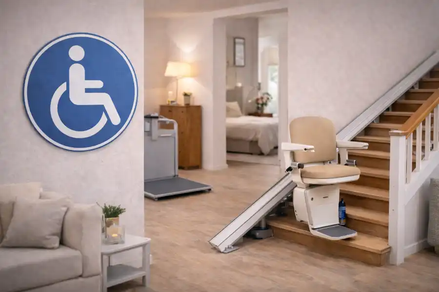 Treppenlift als Teil barrierefreier Wohnraumgestaltung