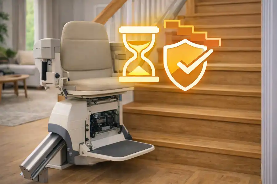 Treppenlift im Wohnhaus als langlebiges Hilfsmittel