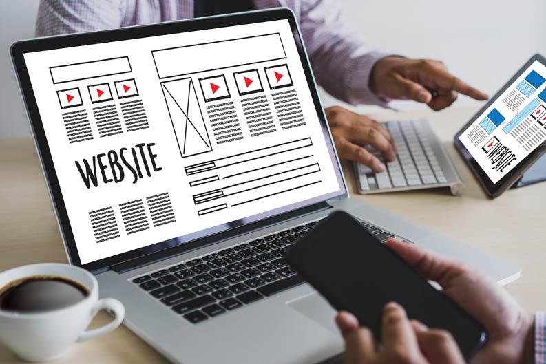 Webdesigner erstellen Webseiten