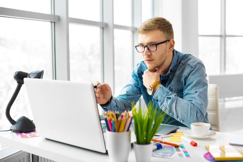 Webentwicklung in englisch Web Developer