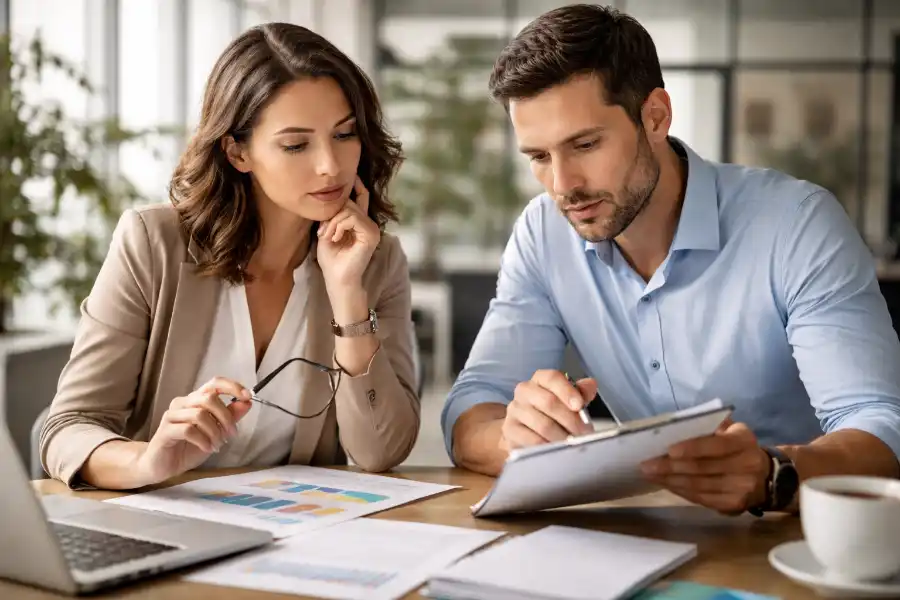 Unternehmen prüft kritisch den Nutzen einer Werbeagentur