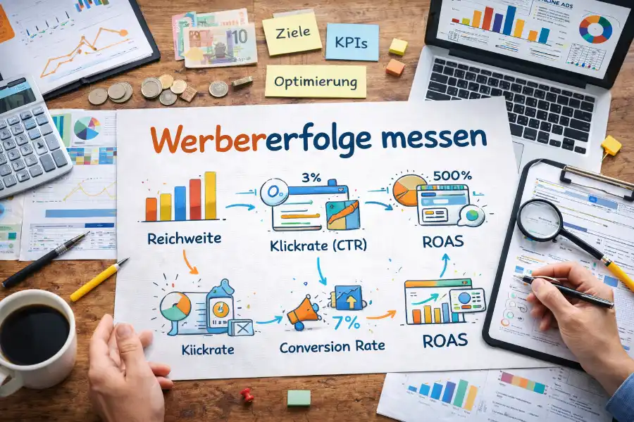 Werbeerfolge messen mit Kennzahlen und Diagrammen