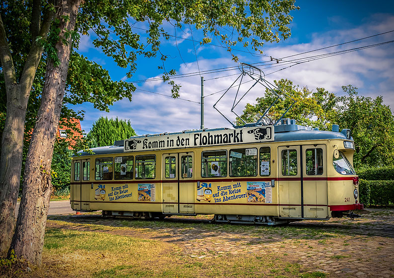 Unübersehbar – die Methode Straßenbahn Beschriftung