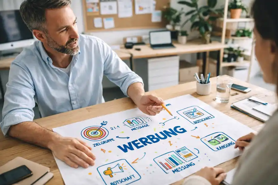 Strategische Anwendung von Werbung: Zielgruppen, Botschaften, Kanäle und Messgrößen